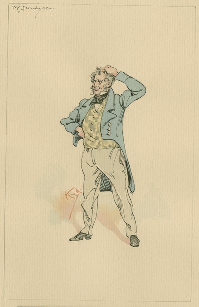 Mr. Jarndyce, c.1920s de Joseph Clayton Clarke